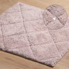 Dywanik łazienkowy Chic ciemnoróżowy 60 x 90 cm – miękki i ciepły