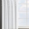Zasłona gotowa Stella biała 140 X 270 cm – z delikatnymi pomponikami