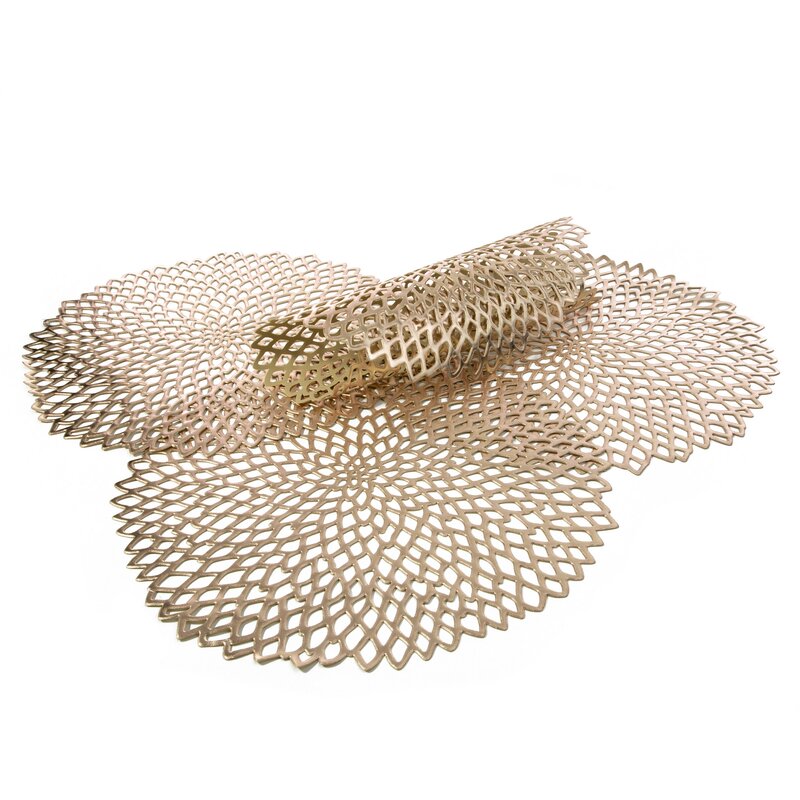 PODKŁADKA MONIC 02 FI 38 CM ZŁOTY
