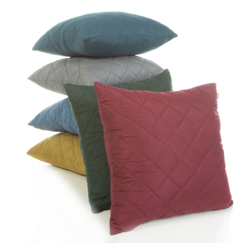 Poszewka DESIGN91 bordowa 40 x 40 cm – wprowadza ciepło