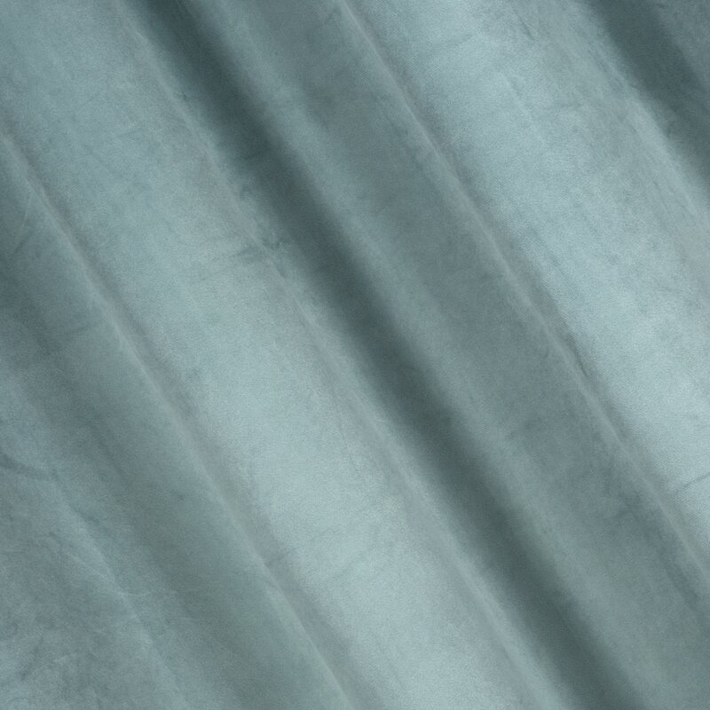 Zasłona gotowa Melanie szałwiowa 140 X 250 CM – miękka i elegancka