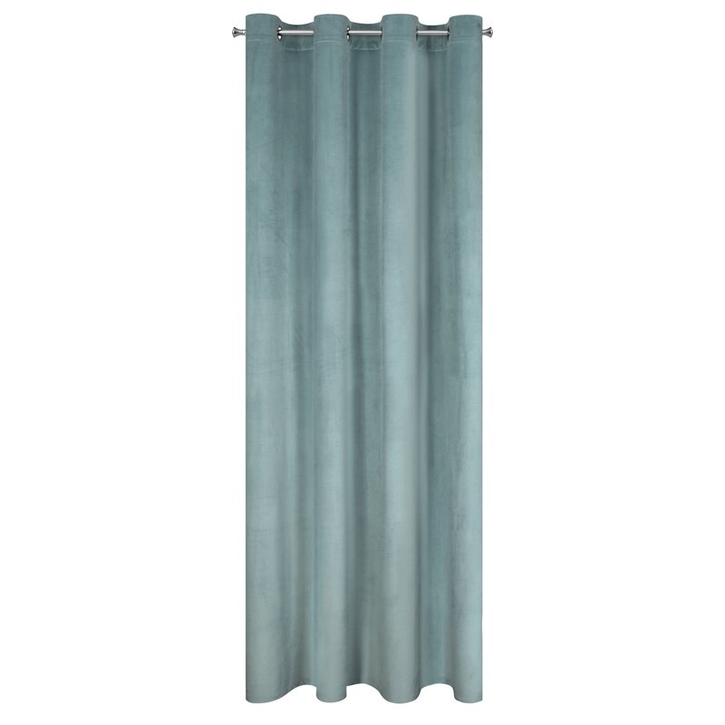 Zasłona gotowa szałwiowa 140 x 250 cm – zaciemniająca i stylowa