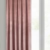 Zasłona gotowa D91 ciemnoróżowa 135 x 300 cm – zaciemnia pomieszczenie