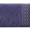 Ręcznik żakard RIVA fioletowy 70 x 140 cm – miękki i chłonny
