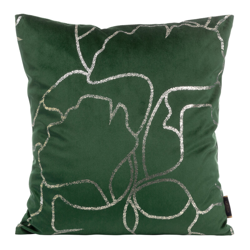 Poszewka Blink 35 ciemnozielona 45 x 45 cm – doda luksusu wnętrzu