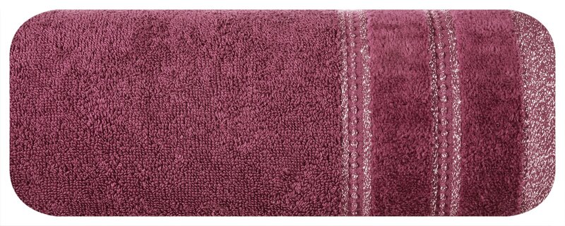 Ręcznik Glory1 bordowy 30 x 50 cm – miękki i chłonny