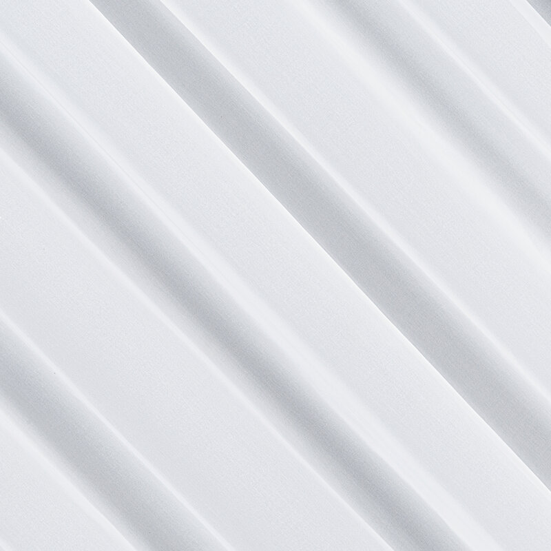 Firana gotowa Arleta biała 135 x 270 cm – szyfonowa, rozprasza światło