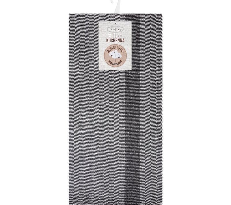Ściereczka kuchenna RK/OLIVIA/11 stalowa 50x70 cm – zawsze pod ręką