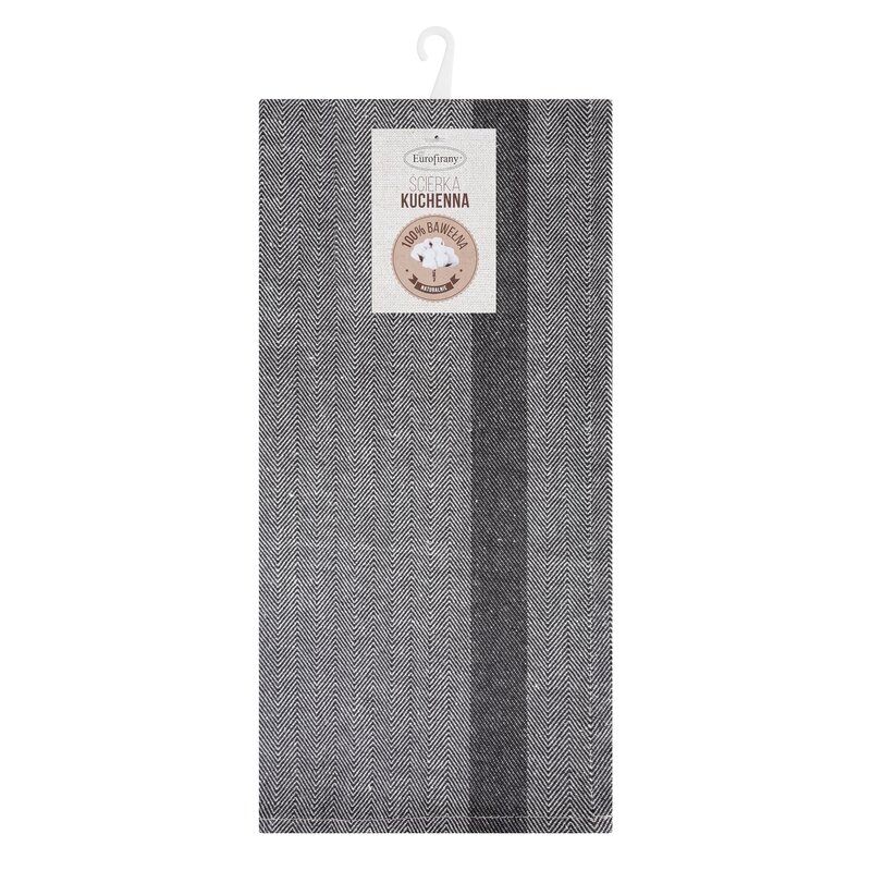 Ściereczka kuchenna RK/OLIVIA/11 stalowa 50x70 cm – zawsze pod ręką