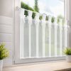 Firana gotowa Alexandra na szelkach biała 150 X 60 cm – urocza dekoracja