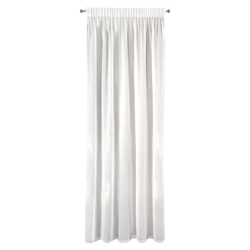 Firana gotowa MISSY biała 140 X 270 CM – zwiewna i rozpraszająca światło