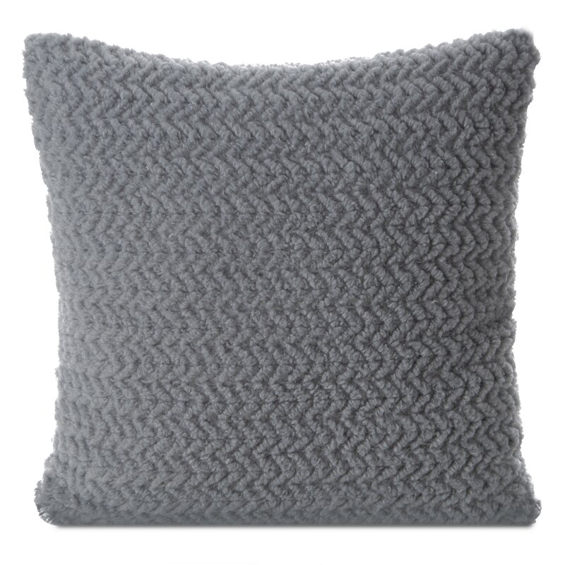 Poszewka Laris srebrna 45 x 45 cm – doda blasku wnętrzu