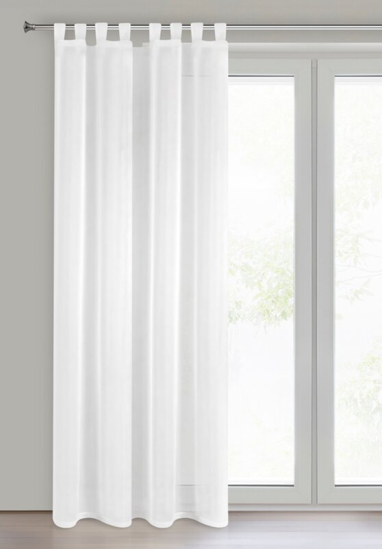 Firana gotowa Lucy biała 140 x 250 cm – rozproszone światło