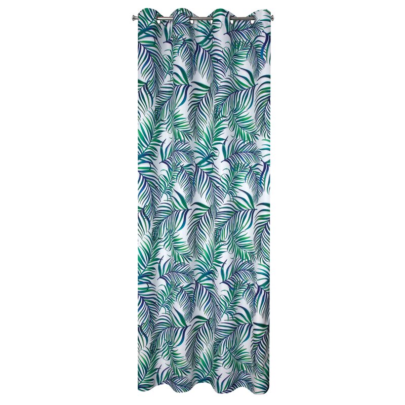 Zasłona gotowa Palms biała 140 x 250 cm – wprowadza świeżość