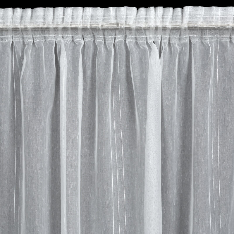 Firana gotowa Laura biała 140 x 280 cm – rozświetla wnętrze