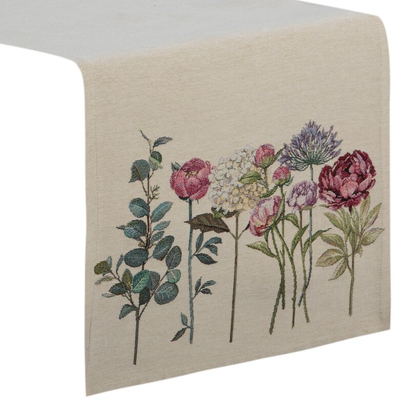 Obrus gobelinowy NAT naturalny 40x100 cm – doda uroku wnętrzu