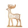 Figurka świąteczna biała 23 x 5 x 20 cm – idealna dekoracja
