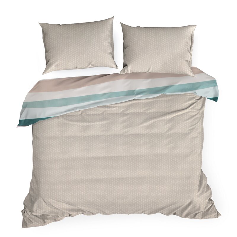 KOMPLET POŚCIELI ESPRIT 04 160 X 200 CM BEŻOWY
