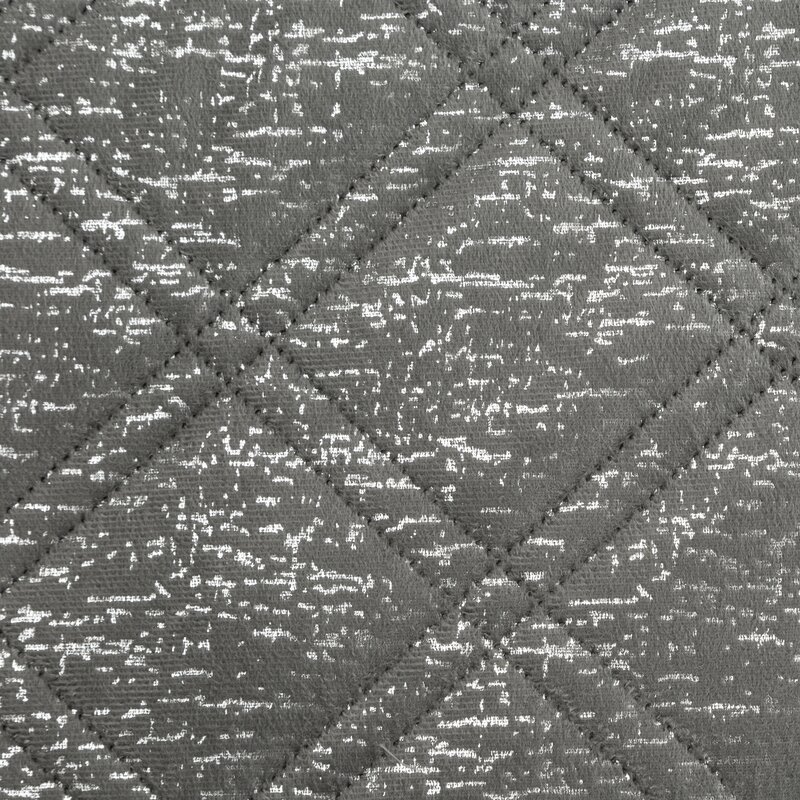 Narzuta LUIZ stalowa 200 x 220 cm – odświeża sypialnię