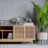 Figurka ceramiczna EVAN stalowa 13 X 30 X 25 CM – do salonu i gabinetu