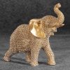 Figurka ceramiczna ELDO złota 12 X 5 X 11 cm – na półkę i komodę