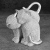 Figurka ceramiczna Eldo srebrna 16 x 10 x 13 cm – doda blasku wnętrzu