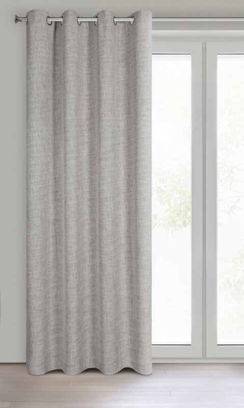 Zasłona gotowa Roma beżowa 140 x 250 cm – zaciemnia i chroni