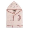 Szlafrok dziecięcy SD/BABY68 różowy 35x60 cm – otula miękkością