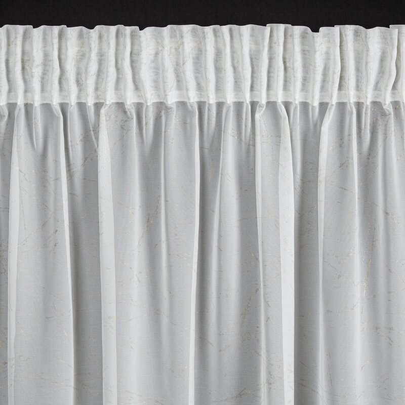 Firana gotowa Hera biała 140 x 270 cm – rozprasza światło