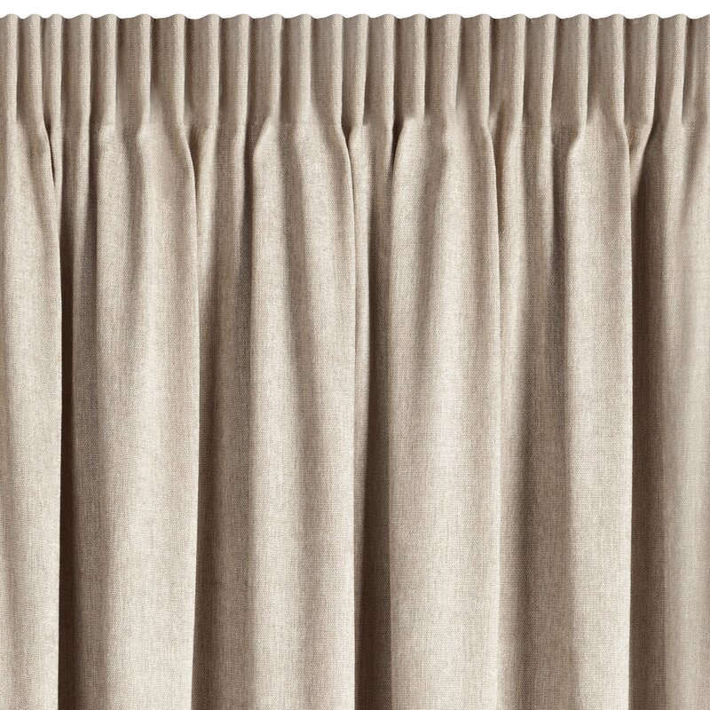 Zasłona gotowa Megi beżowa 140 X 270 CM – do salonu i sypialni
