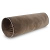 Poszewka welwetowa wałek GAJA 5 ciemnobrązowa 15 X 45 cm – aksamitna miękkość