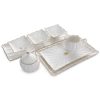 Patera ceramiczna Gaia kremowa 32 X 19 X 3 – na owoce i dekoracje