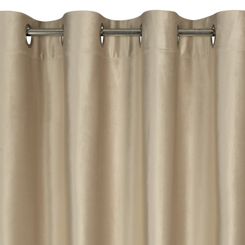 Zasłona gotowa Tori beżowa 140 x 250 cm – zaciemnia pomieszczenie