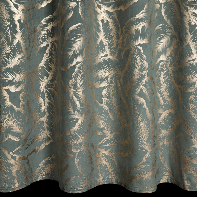 Zasłona gotowa Milena miętowa 140 x 250 cm – zapewni prywatność