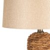 Lampa stojąca Arlo beżowa O 32 x 71 cm – tworzy nastrój