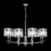 Lampa sufitowa KRYSTAL transparentna 75 x 150 cm – olśniewająca gra światła
