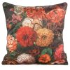 Poszewka velvet ciemnopomarańczowa 45 x 45 cm – doda głębi koloru