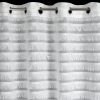 Firana gotowa DANA 1 biała 140 X 250 cm – z falistym wzorem