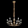 Lampa wisząca Melba 01 złota fi 71 x 120 cm – do przestronnych wnętrz