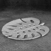 Patera dekoracyjna Eldo srebrna 27 x 22 x 2 cm – stylowa ozdoba
