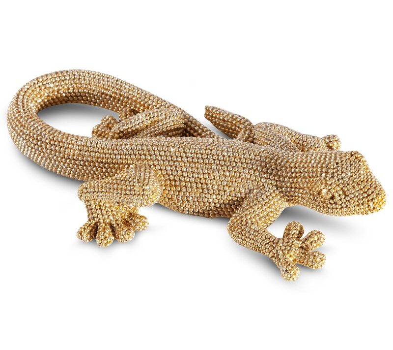 Figurka dekoracyjna Eldo złota 19 X 10 X 4 CM – dodaje wnętrzu blasku
