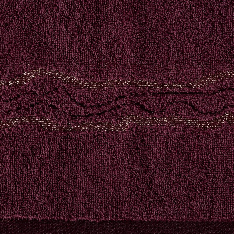Ręcznik Karin bordowy 30 x 50 cm – miękki i chłonny