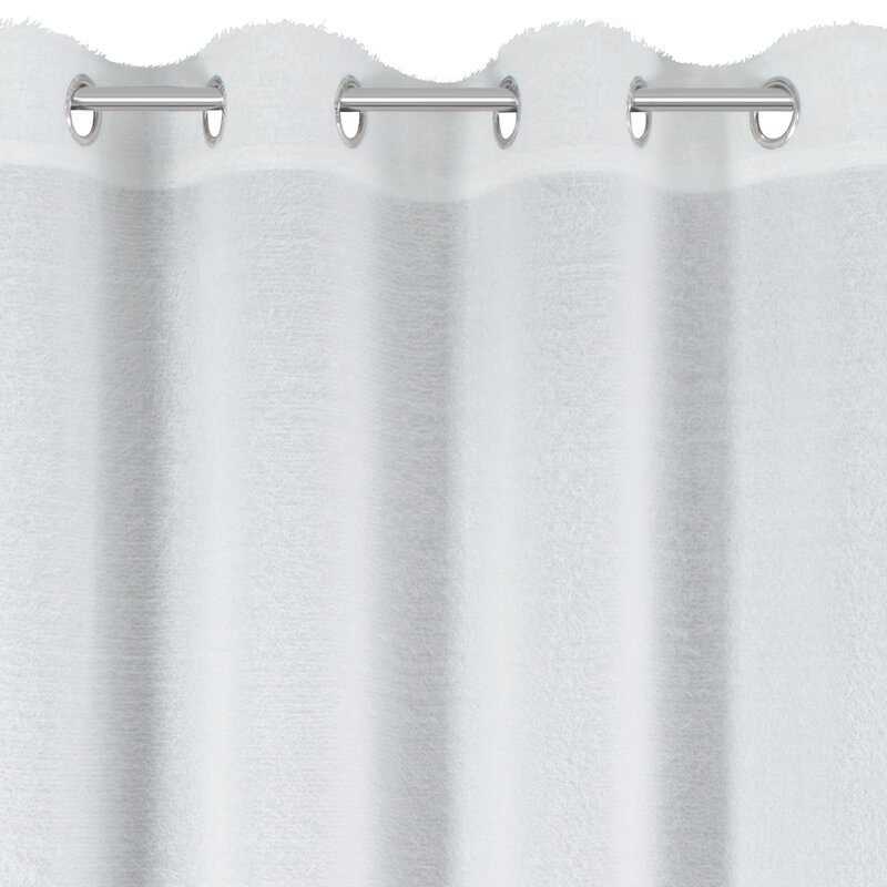 Zasłona gotowa Agis biała 140 X 250 CM – subtelne rozświetlenie
