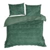 Pościel włochacz D91 ciemnozielona 160 x 200 cm – otuli ciepłem
