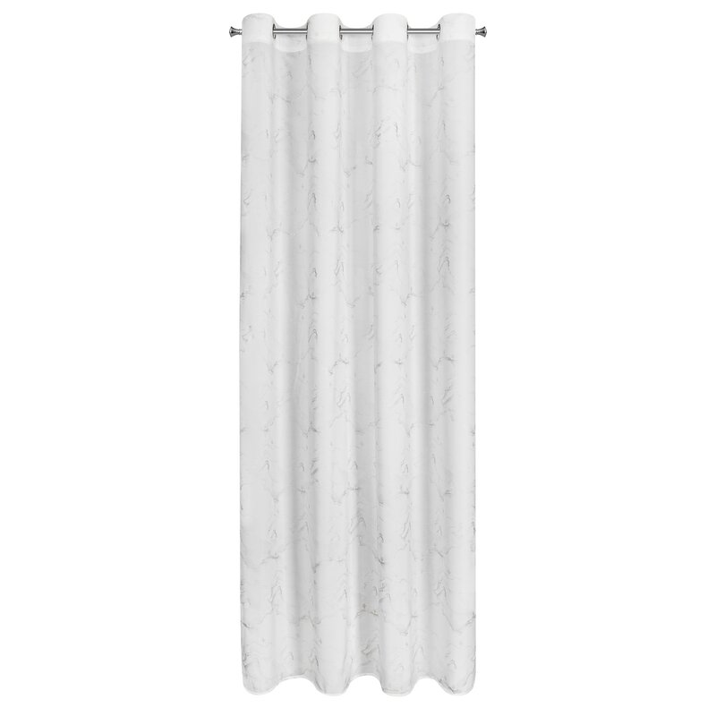 Zasłona gotowa Emili biały 140 x 250 cm – rozjaśnia wnętrze