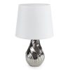 Lampa stołowa biała 25 x 40 cm – doda blasku wnętrzu