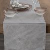 Obrus żakard Isla srebrny 30 x 40 cm – doda elegancji
