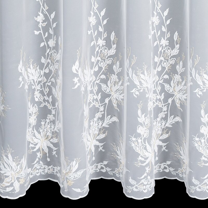 ZASŁONA GOTOWA JULIA 350 X 250 CM BIAŁY