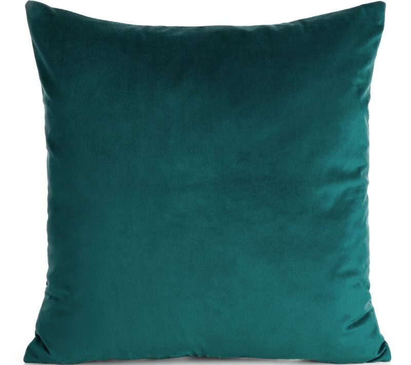 Poszewka Gaja 1 ciemnoturkusowa 45 x 45 cm – doda elegancji