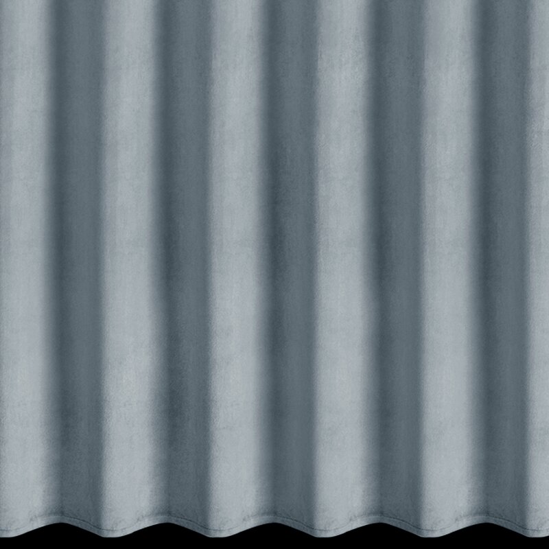 Zasłona gotowa Melanie szara 80 x 270 cm – zmiękcza światło